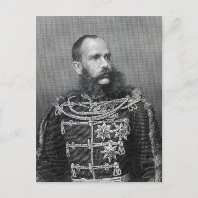 Carte Postale Franz Joseph Ier d'Autriche (Devant)