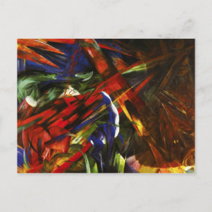 Carte Postale Franz Marc Tierschicksale