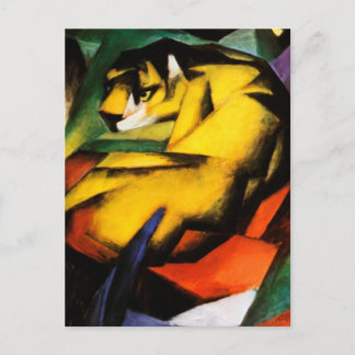 Carte Postale Franz Marc - Tiger