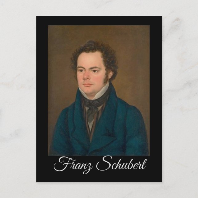 Carte Postale Franz Schubert (Devant)