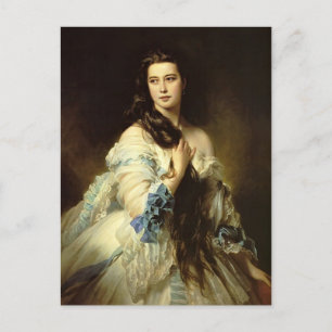 Carte Postale Franz Winterhalter - Barbara Dmitrievna Mergassov