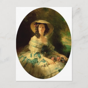 Carte Postale Franz Winterhalter - Eugénie de Montijo
