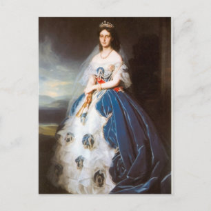 Carte Postale Franz Winterhalter - Portrait de la reine Olga