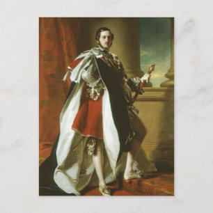 Carte Postale Franz Xaver Winterhalter-Portrait du Prince Albert