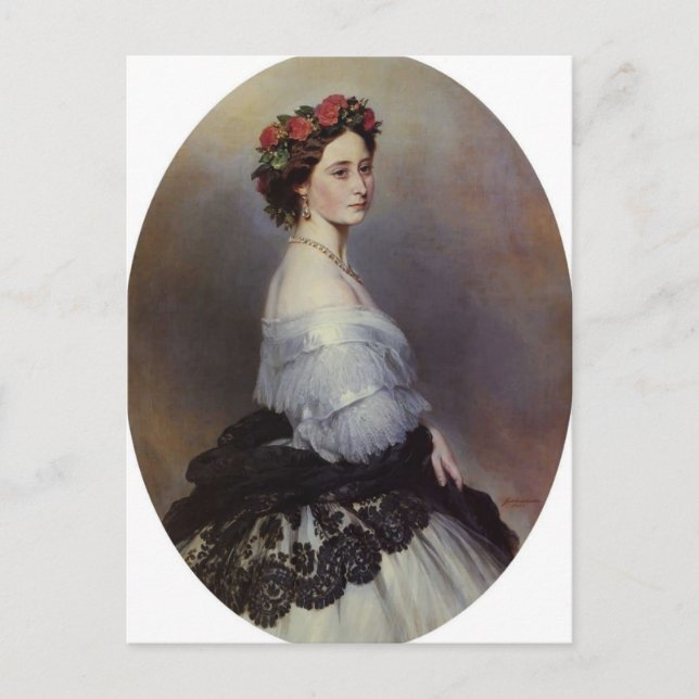 Carte Postale Franz Xaver Winterhalter - Princesse Alice d'Angle (Devant)