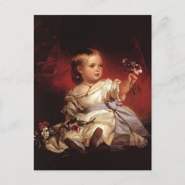 Carte Postale Franz Xaver Winterhalter - Victoria, Princesse Roy (Devant)