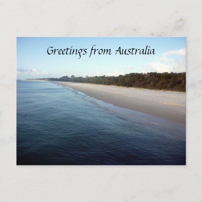 Carte Postale fraser salutations aust (Devant)