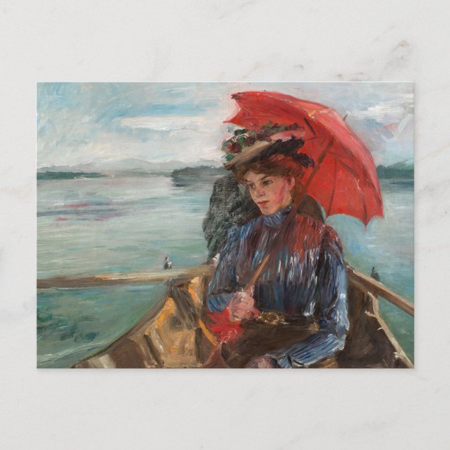 Carte Postale Fräulein Heck | Lovis Corinth (Devant)