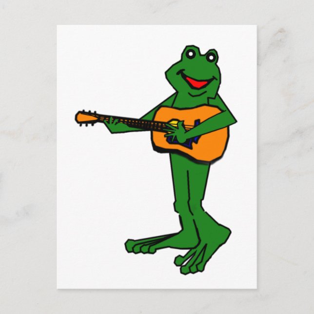 Carte Postale Fred à la gorge (Devant)