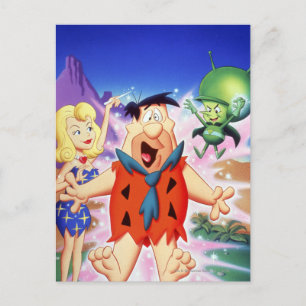 Carte Postale Fred Flintstone Sous Un Spell