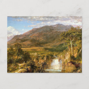 Carte Postale Frédéric Church, Coeur des Andes,