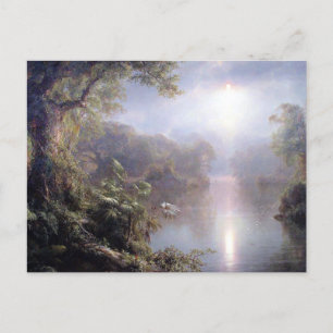 Carte Postale Frederic Church, Le fleuve de la vie,