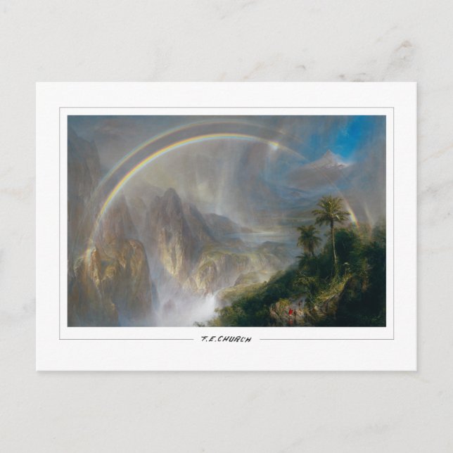 Carte Postale Frederic Edwin Church #855 - Beaux-arts (Devant)