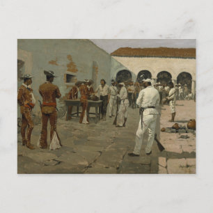 Carte Postale Frédéric Remington - L'Expédition Mier