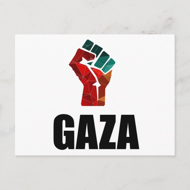 Carte Postale Free Gaza Palestine (Devant)