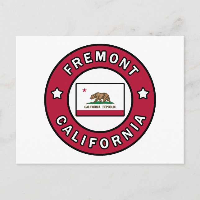 Carte Postale Fremont Californie (Devant)