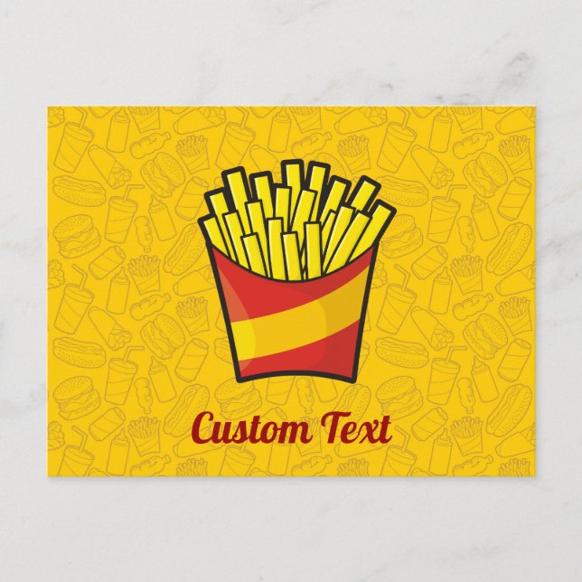 Carte postale French Fries (Devant)