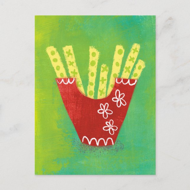 Carte postale French Fries (Devant)
