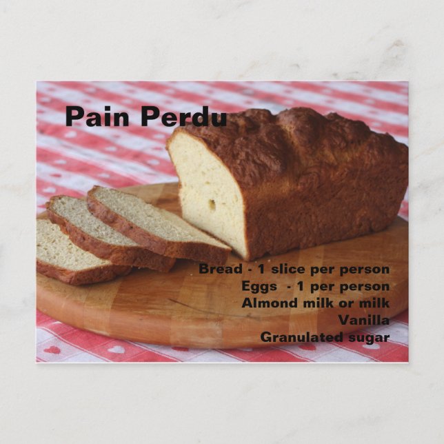 Carte Postale French toast (Devant)