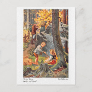 Carte Postale Frères Grimm