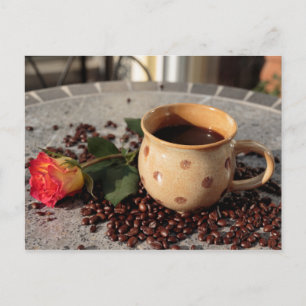 Carte Postale Fresh coffee