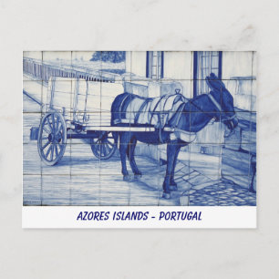Carte Postale Fresque Azulejo