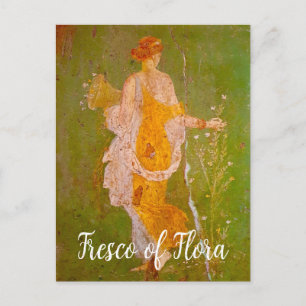 Carte Postale Fresque de Flore dans Villa d'Ariane, Pompéi