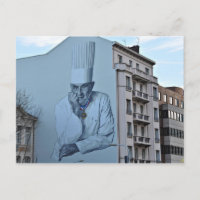Fresque Paul Bocuse - Mur peint - Lyon