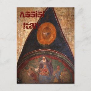Carte Postale Fresques d'Assise