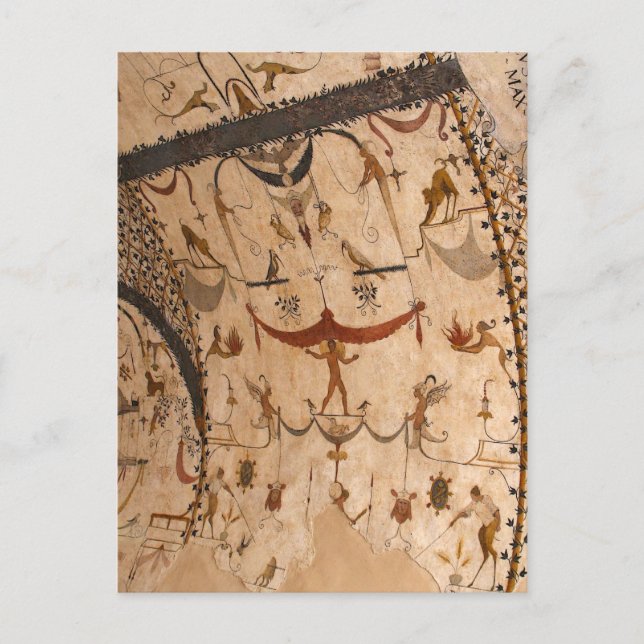 Carte Postale Fresques de rue d'Assisi Italie (Devant)