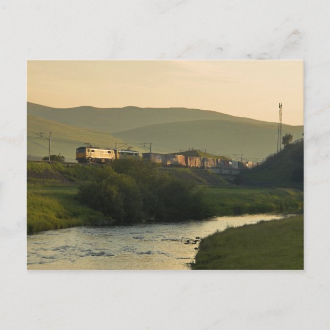 Carte Postale Fret de soirée Clydeside (Devant)