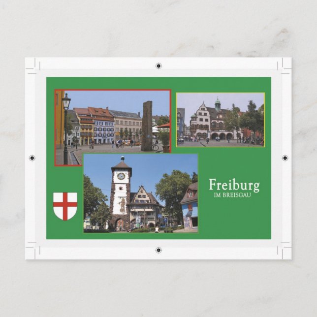 Carte Postale Fribourg (Devant)