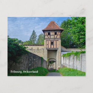 Carte postale Fribourg Suisse