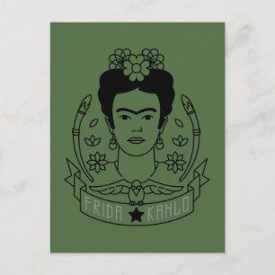 Carte Postale Frida Kahlo Heroína