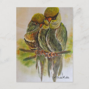 Carte Postale Frida Kahlo Oiseaux peints
