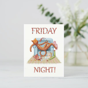 Carte Postale Friday night