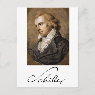 Carte Postale Friedrich Schiller