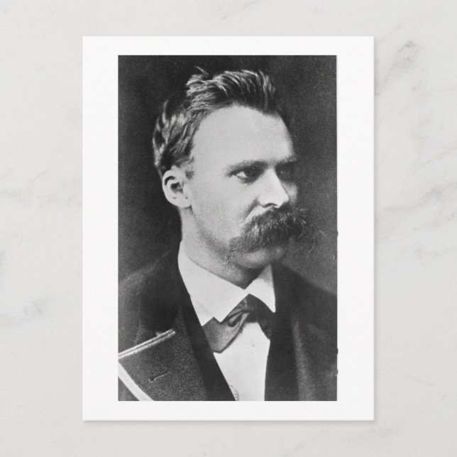 Carte Postale Friedrich Wilhelm Nietzsche (1844-1900) 1873 (b/w (Devant)