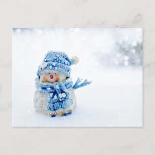 Carte Postale Friend Frosty en bleu