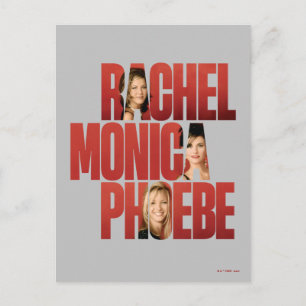 Carte Postale FRIENDS™ Rachel, Monica & Phoebe
