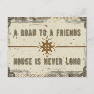 Carte Postale Friendship #2 Postcard