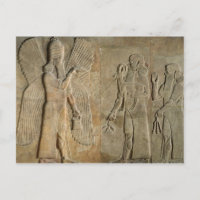 Frieze représentant un esprit ailé