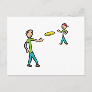 Carte Postale Frisbee