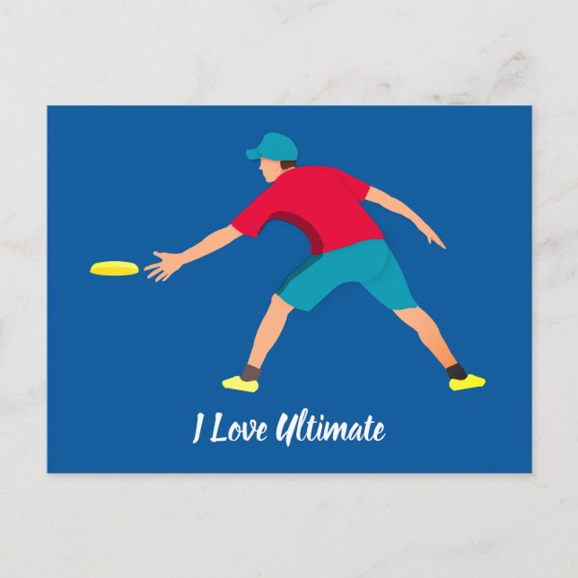 Carte Postale Frisbee ultime (Devant)