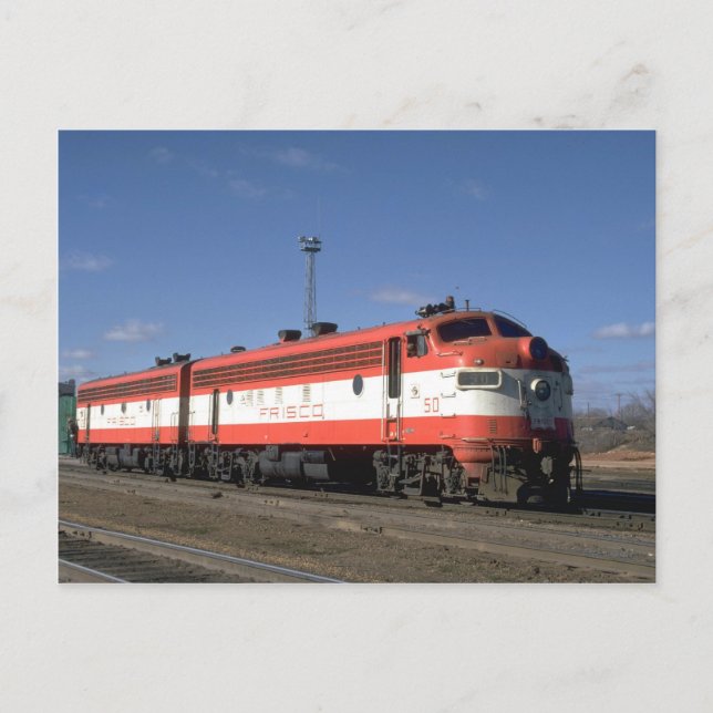 Carte Postale Frisco EMD F-7A (Devant)