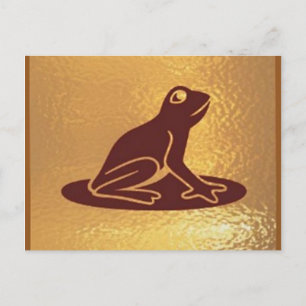CARTE POSTALE FROG FROGGY