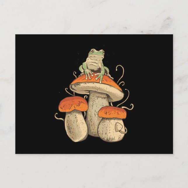 Carte Postale Frog On (Devant)