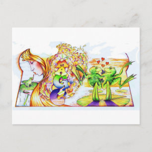 Carte Postale Frog Princess