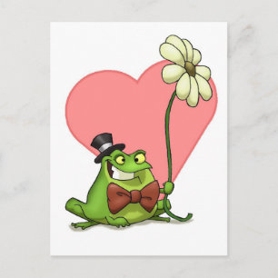Carte postale Frog Valentine