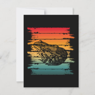 CARTE POSTALE FROG VINTAGE